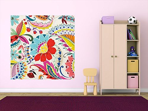 Giant Art GWA21552-AM2 Removable Self Adhesive Mural Vinyl Art Print, Large/54" x 54"