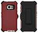 Galaxy S7 Case, ToughBox®  [Armor Series] [Shock Proof] [Red | White] for Samsung Galaxy S7 Case [Built in Screen Protector] [With Holster & Belt Clip] [Fits OtterBox Defender Series Belt Clip]