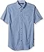 Nautica Men's Classic Fit Micro Plaid Short Sleeve Shirt