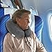 ROULER Neck Pillow-Memory Foam Airplane Travel Pillow - with Eye Mask, Earplugs and A Travel Pouch Included (Grey)