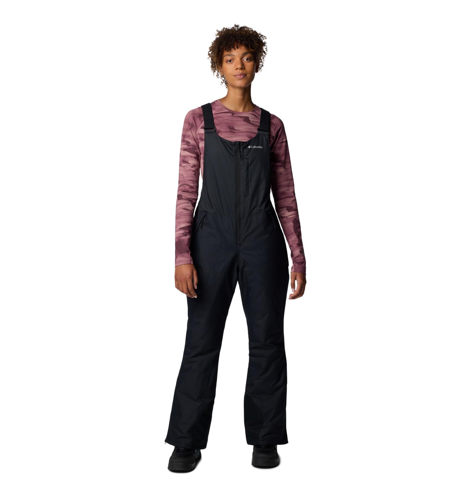 Columbia Women’s Iceventure II Bib, Black Dobby, Large