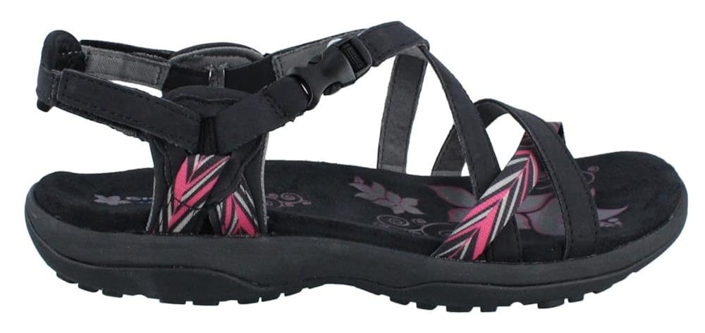 skechers women's reggae slim keep close gladiator sandal