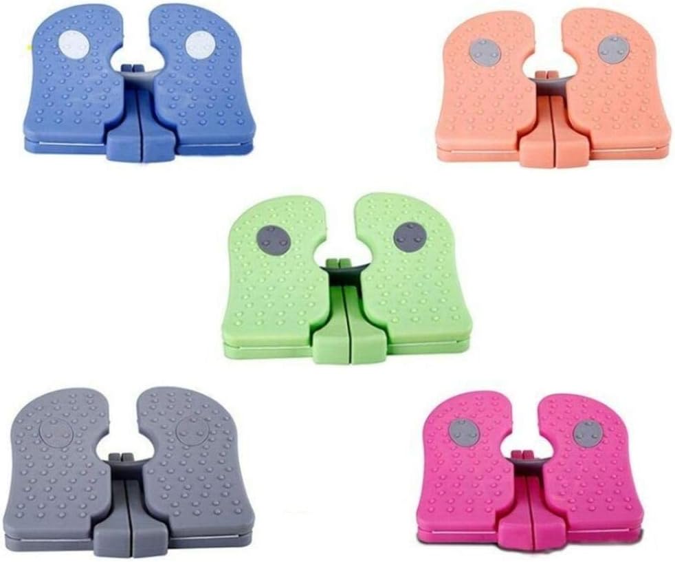 FSYEEL Mini Stepper Exercise Machine Mute Stepper Air Stepper Climber Fitness Machine Stair Stepper Indoor Training Exercise Step Slimming Machine, Random Color