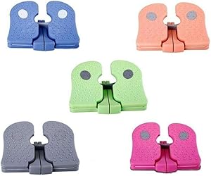 FSYEEL Mini Stepper Exercise Machine Mute Stepper Air Stepper Climber Fitness Machine Stair Stepper Indoor Training Exercise Step Slimming Machine, Random Color