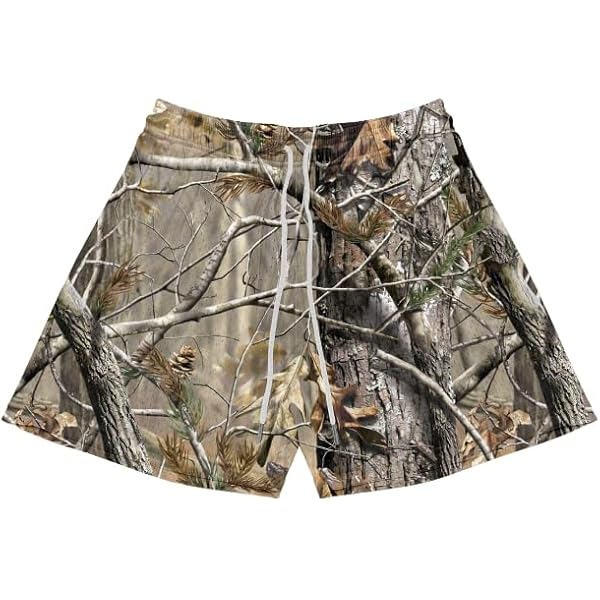VIPWOLF Men's Camo Shorts Y2K Letter Graphic SweatShorts