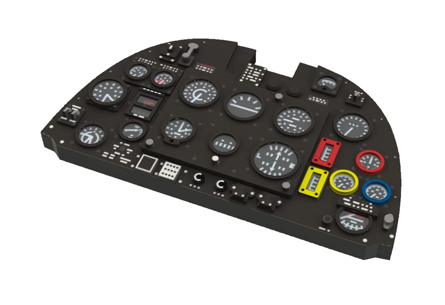 Eduard Brassin 1/48 Supermarine Spitfire Mk.I Instrument Panel LooK # 644013