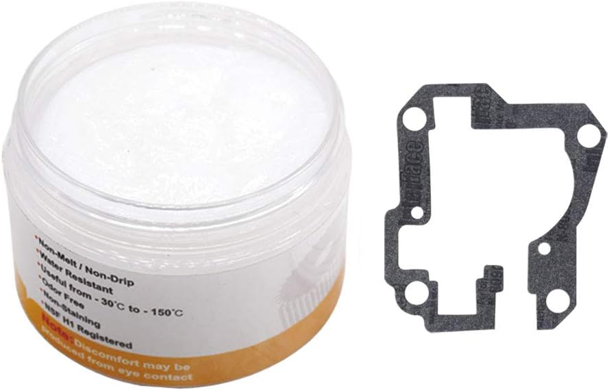 Xinghai 4oz Food-Grade Grease with 9709511 Gasket, Compatible with Kitchen Stand Mixer, Food Processing Equipment, and Frozen Dessert Equipment(1)