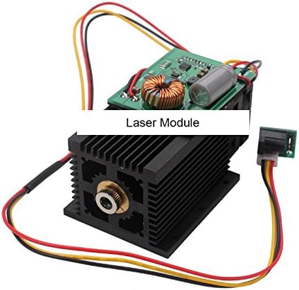 3W Laser Module Head Blue Violet Light 3000mW 450nm for DIY USB Laser Engraving Cutting Machine Universal (3W)