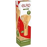 Euro Home - Conjunto De Utensilios 5 pc De Bambu - BAM2772