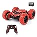 Rimila Electric RC Stunt Cars 2WD Off Road Remote Control Vehicles 2.4GHz Racing Vehicle LED Headlights Extreme High Speed 7.5MPH 360 Degree Rolling Rotating Rotation(Battery Not Included)