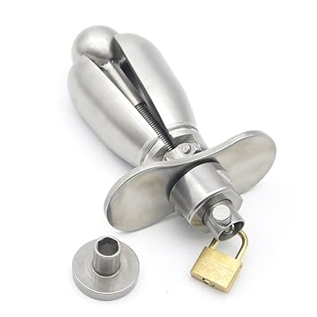 Raycity Male Female Chastity Device Stretching Lock 143