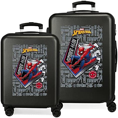 Valigia Cabina Per Bambini Marvel Spiderman | 38x55x20 Cm | 4 Ruote Girevoli, ABS Leggero - Foto 11