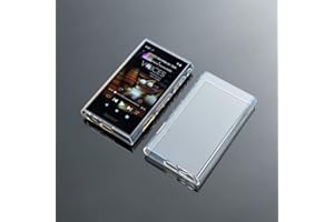 AUDIOPARTNER Soft Clear TPU Protective Shell Skin Case Cover for Sony Walkman NW-A300 Series NW-A306 NW-A307 (Clear case)