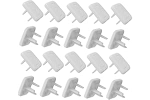 CATIEBYE 30pcs Outlet Covers Electrical Socket Protectors for Home Safety American Standard Plug Socket Caps