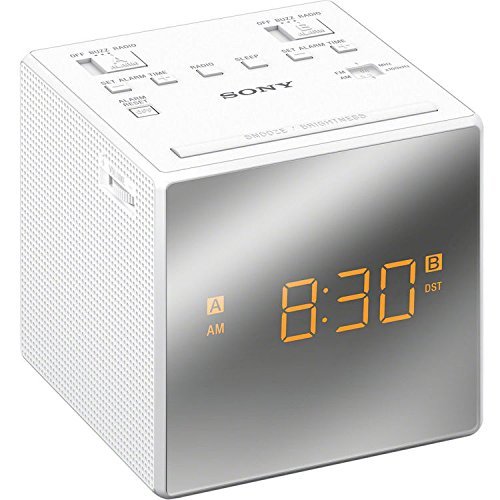 Buy Sony Compact AM/FM Dual Alarm Clock Radio with Large Easy to Read