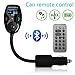 LSoug Best Bluetooth Handsfree Car Kit FM Transmitter/Modulator,Mp3 Player with Music Control,iOS & Android,iPhone 6/6 Plus/5S/5/5C/4S/4,Ipod,Samsung Galaxy Smartphones/Cellphones