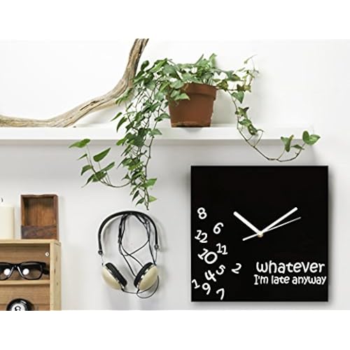 Whatever Wall Clock by Decodyne Home & Kitchen, Home Décor, Clocks, Wall Clocks