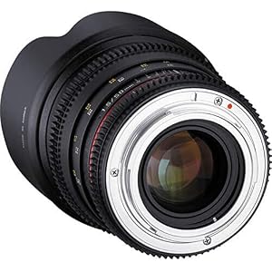 Rokinon DS50M-C Cine DS 50 mm T1.5 AS IF UMC Full Frame Cine Lens for Canon EF Cameras