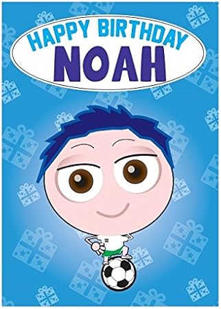 Carte D Anniversaire Noah Amazon Fr Cuisine Maison