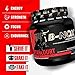 Betancourt Nutrition B-Nox Androrush Pre Workout Supplement with 3 Creatine Blend, BCAA’s, Beta-Alanine, and Energy - Blue Raspberry, 35 Servings