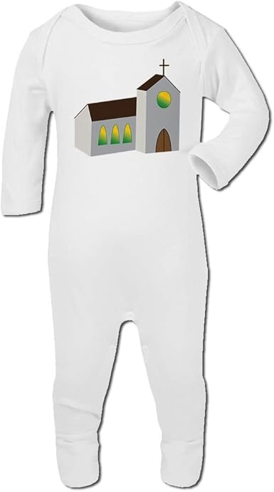 baby white romper suit