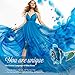 zjchao 24K Blue Rose for Her, Dipped Gold Rose Love Real Golden Plated Preserved Forever Flower with Rose Stand Present for Wife/Girlfriend/Friend (Blue)