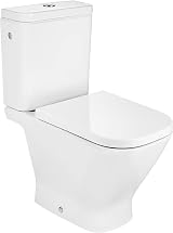 Roca Supralite Seat and Lid Cushioned Drop Square White view 4