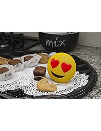 JAMOJI Altavoz Bluetooth inalámbrico   6 horas de tiempo de reproducción, batería recargable, micrófono integrado para uso como teléfono de altavoz Love Struck talla única Amarillo