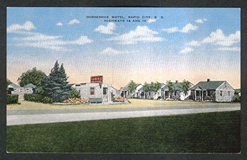 Amazon Com Horseshoe Motel Cabins Highways 14 16 Rapid City Sd