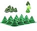 Palksky JUMBO SIZE 3D Silicone 12 Cavity Tree Mold & Christmas Tree mold Make xmas tree cake、chocolate、 Jello、shaped candles Christmas