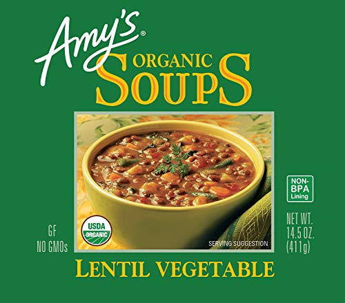Amy's Organic Lentil Vegetable Soup, 14.5 Ounce (Pack of 12) - //medicalbooks.filipinodoctors.org