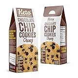Keto Fresh Foods Chocolate Chip Cookies Features: 1 NET Carb | Sugar Free | Gluten Free | Made with Organic & Natural Ingredients | Paleo & Grandma Approved (12 Count)