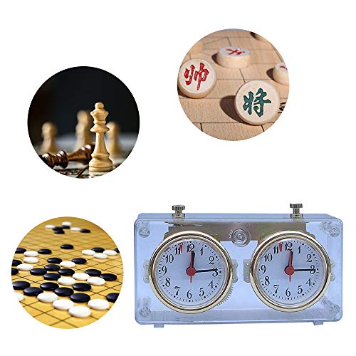 Mechanical Chess Clock Analog for Board Games Chess Timer Clock Official Clocks Timers No