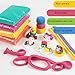 iFergoo 24 PCS Colorful Kids Ultra light Moldeling Clay Magic Air Dry Clay Artist Studio Toy, 24 Colors No-Toxic Modeling Clay & Dough, Creative Art DIY Crafts Ideal Gift for Kids Total 485g (17oz)