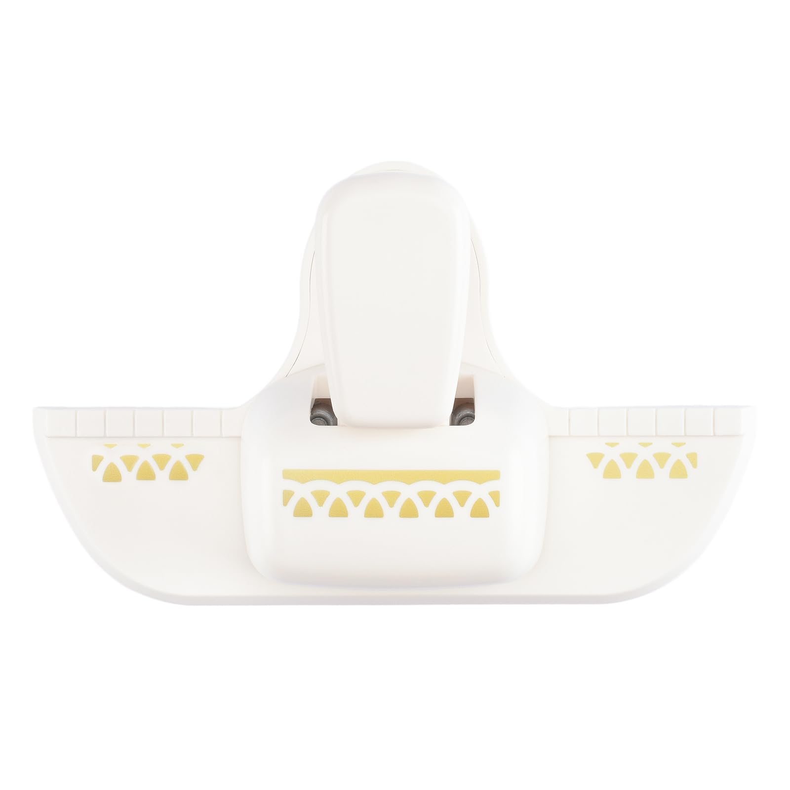 Vaessen Creative Border Punch - Half Circles - 1 x 4,5 cm - Circle Punch for Card Making and Crafting