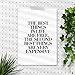 The Best Things in Life Are Free The Second Best Things are Very Expensive Coco Chanel Quote Typography Poster Wall Decor Motivational Print Inspirational Poster Home Decor