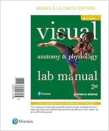 Amazon Com Visual Anatomy Amp Physiology Lab Manual Cat