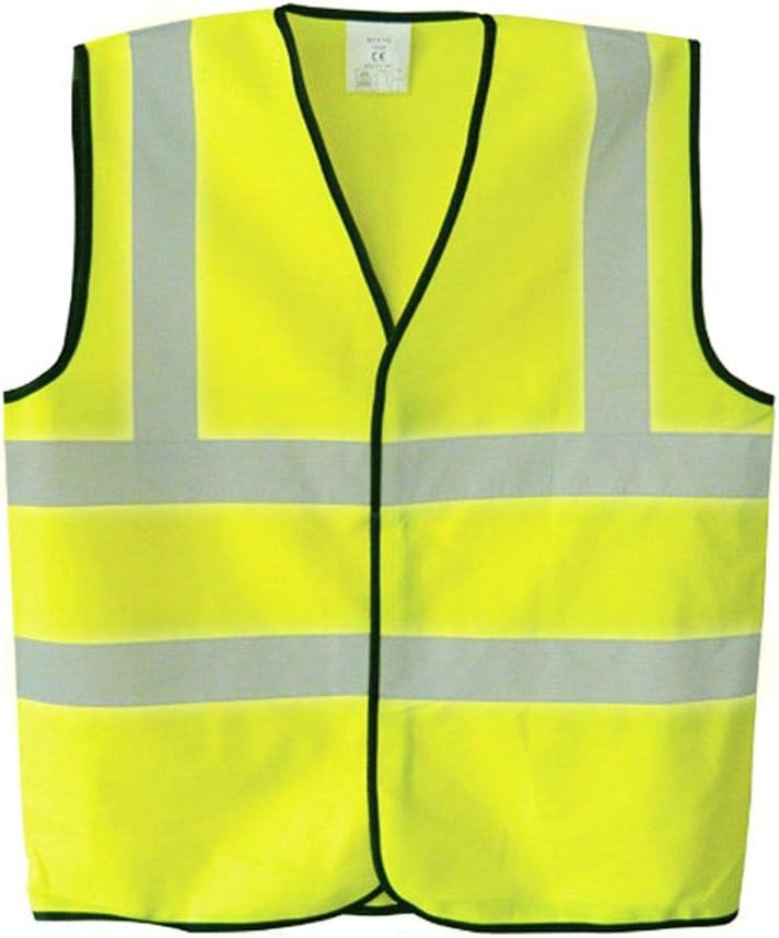 Supertouch 35242 HI-VIS Vest - Yellow, Hi Vis Yellow