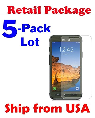 [Galaxy S7 Active Glass Screen Protector] eTECH Pack Tempered Glass  Screen Protector For Samsung Galaxy S7 Active (NOT S7 Model) Crystal