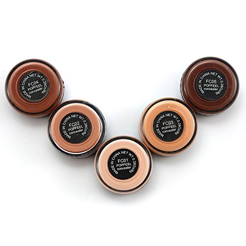 shamrock58 Popfeel Face Makeup Concealer Foundation Palette Creamy Moisturizing Long-Lasting Sweatproof whitening (A) - Thumbnail 5