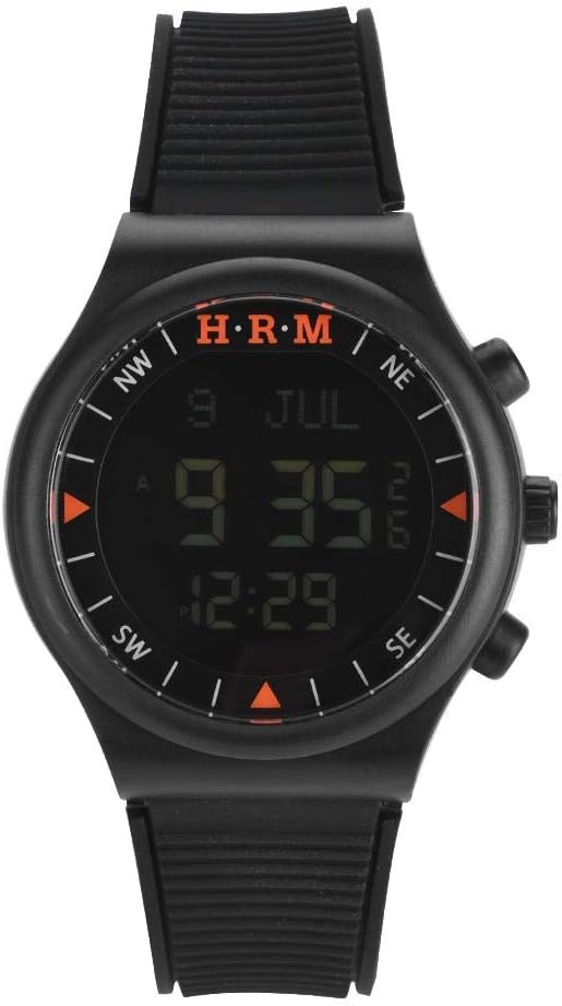 Hilitand Watch Sport Watch Black Worldwide Prayer Time Compass Alarm Black Watch Worldwide Prayer Time Compass Alarm - Image 5