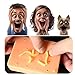 JUHANG Pimple Popping Plus Funny Squeeze Acne Toys - Peach Funny Toy Stop Picking Your Face Pimples, for Acne Simulated, Release Stress and Anxiety, Adults Kids Teens