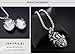 LBFEEL Stainless Steel Anatomical Organ Heart Pendant Necklace for Men in 3 Colors With a Gift Box