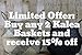 Kalea Eco- Friendly Large Seagrass Baskets in Gingham - Handmade from Natural Seagrass - Endless Practical Uses for Your Home and Built to Last