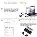 Wireless Earbuds, Bluetooth Earphone Dual V4.1 Bluetooth Headphones Built-in Mic with Charging Case 12 Hours Stereo Music Time Earphone for iPhone 7 Plus Samsung HTC and most Android Phones (Gray)