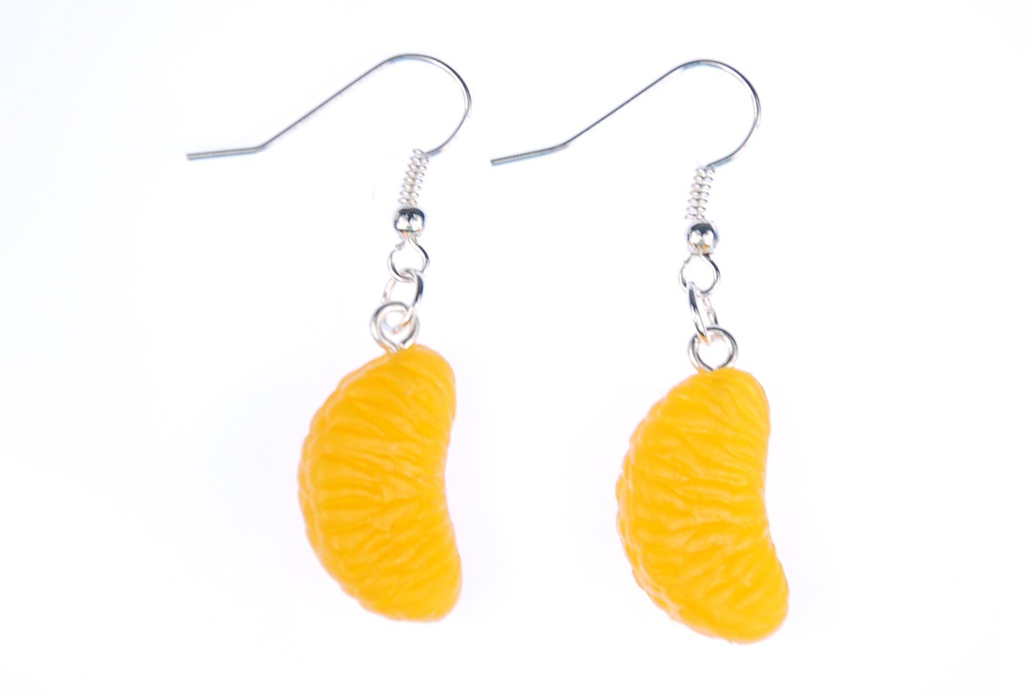 Mandarin Earrings Orange Piece Miniblings Fruit
