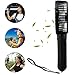 Anpress Handheld Fan, Air Cooling Personal Fan USB/18650 Rechargable Battery Operated Fan with Adjustable Stepless Speeds for Home Office & Indoor Outdoor Activities (Black)