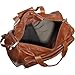 AmeriLeather 18-inch Leather Carry on Weekend Duffel