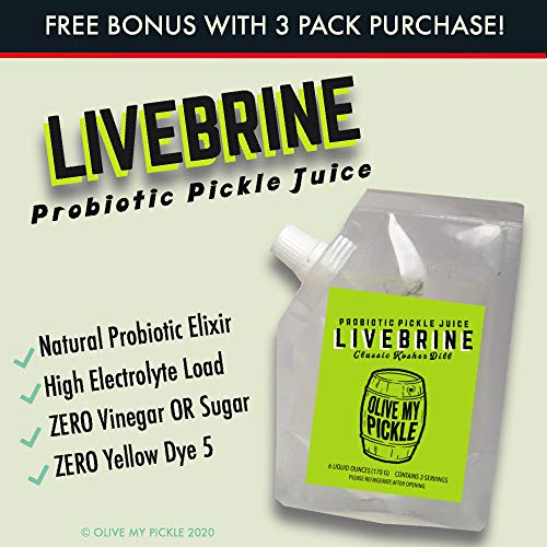 Olive My Pickle Fermented & Probiotic Sauerkraut for Gut Health 16 OZ