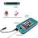 iPod Touch 5 Waterproof Case, Waterproof iPod Touch 6 Case, Eonfine Shockproof Protective Full-sealed Hard Cover, Underwater IP68 Certificated Kickstand Case for iPod Touch 5/6 Teal